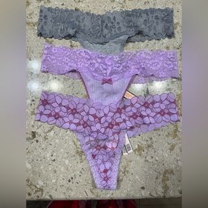 Victoria Secret Thong Underwear Panties - New with Tags